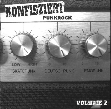 Various - Konfisziert Punkrock Volume 2 - CD